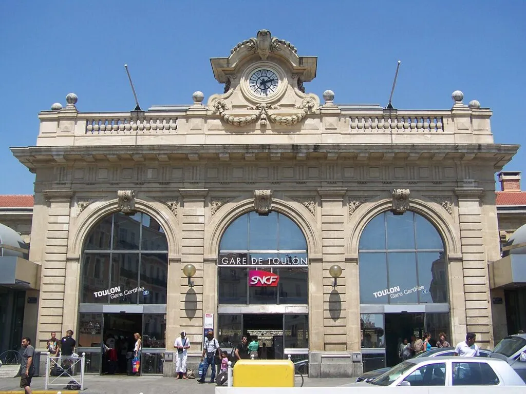 Gare de Toulon – transfert avec chauffeur privé