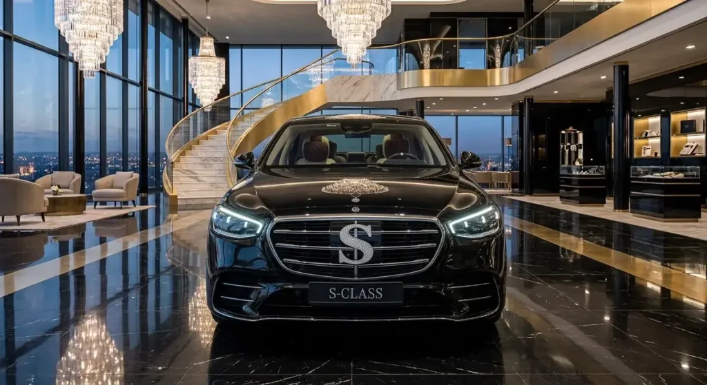 Mercedes Classe S avec chauffeur privé à Nice